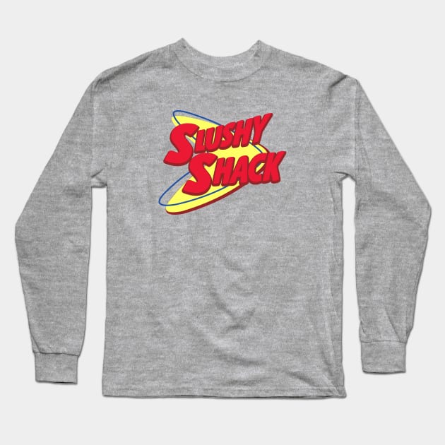 Slushy Shack Logo Long Sleeve T-Shirt by Vault Emporium